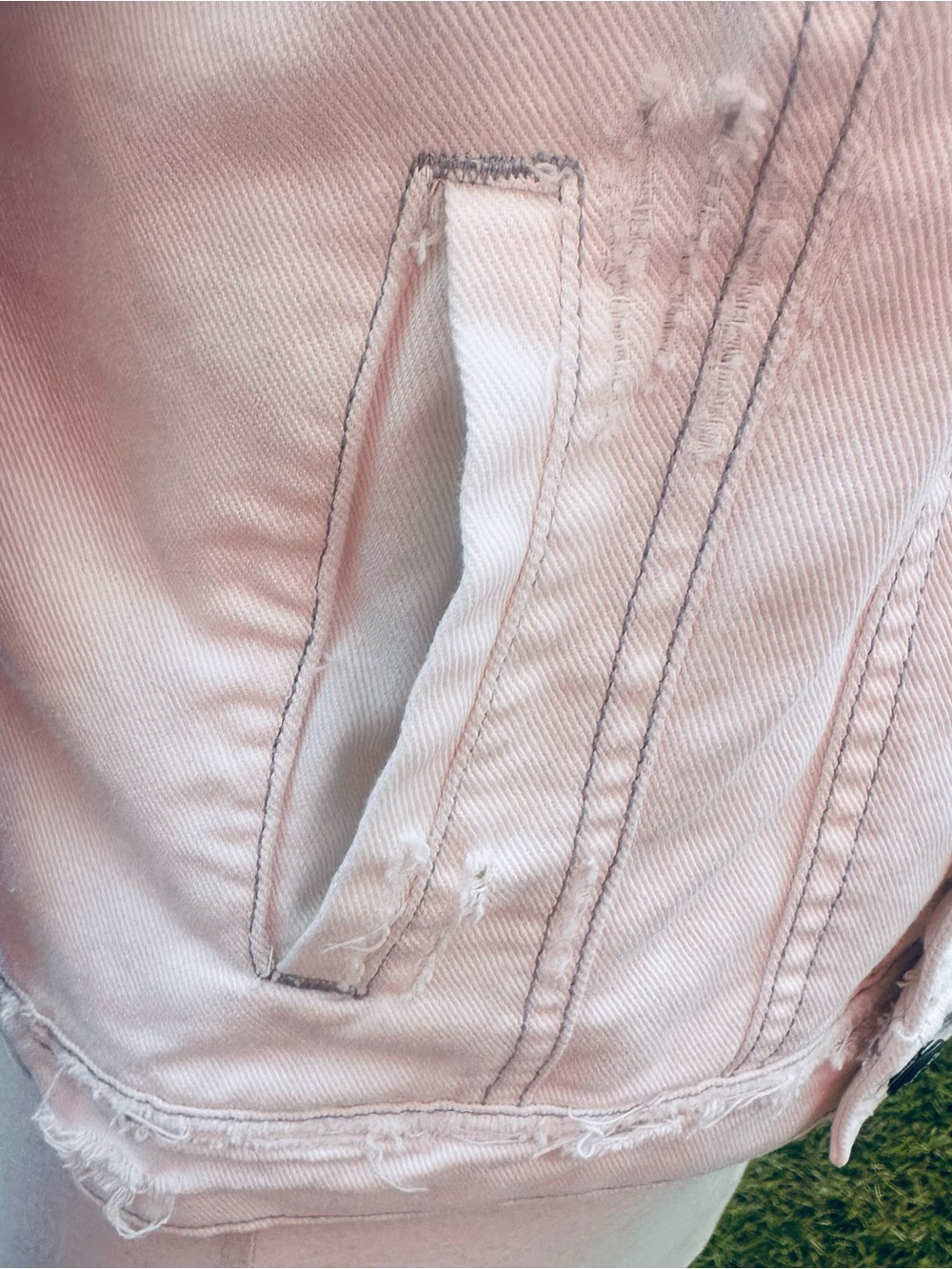 Free People Knit Hooded Denim Jacket - Picture 11 of 16
